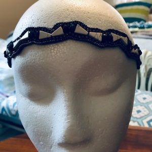 Pink Pewter Headband
